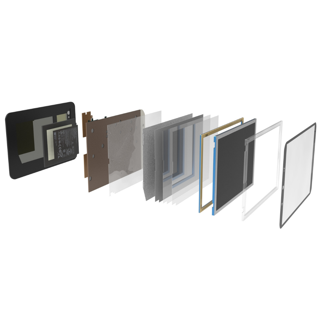 Display Technologies Adhesive Stack Up